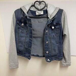 Wall Flower Size L Cropped Jean Jacket